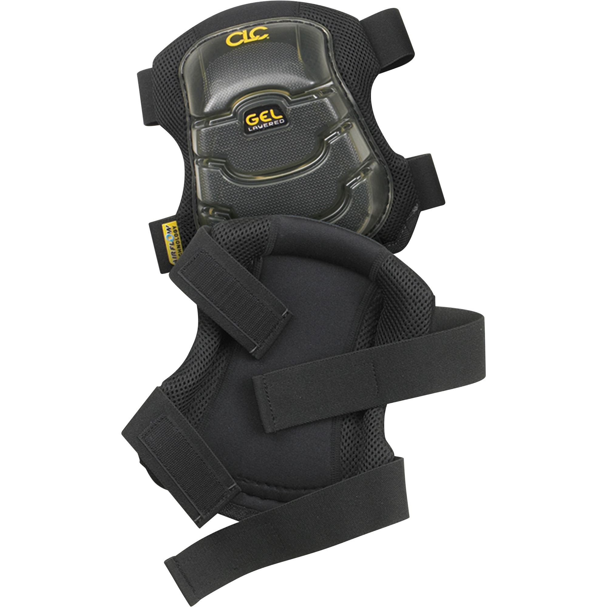 CLC Custom LeatherCraft Airflow Gel Kneepads, 1 Pair, 1 Size Fits Most, Model# 367